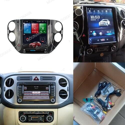 6+128GB For Volkswagen Tiguan 2010-2013 Android Car Stereo Radio Screen GPS Navigation Tape Recorder Head Unit Multimedia Player
