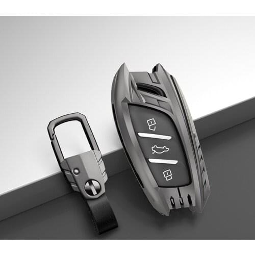 Car Remote Key Case Cover Holder Shell For MG ZS EV MG6 EZS HS EHS 2019 2020 Roewe RX5 i6 i5 RX3 RX8 ERX5 car Accessories