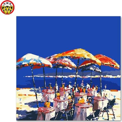 Big Painting King Beach Swimwear