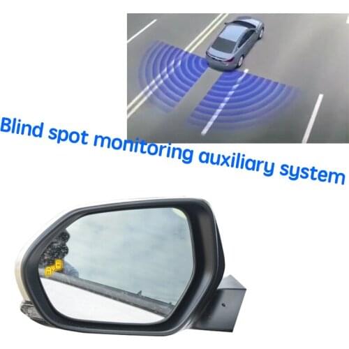 Car BSD BSM BSA Blind Area Spot Warning Drive Mirror Rear Radar Detection System For TOYOTA C-HR IZOA AX10 2016~2020