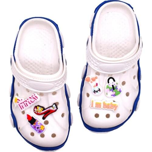 One Piece Of Cute Shoe Charms Of Cartoon Summer Fashion PVC Shoe Decoration