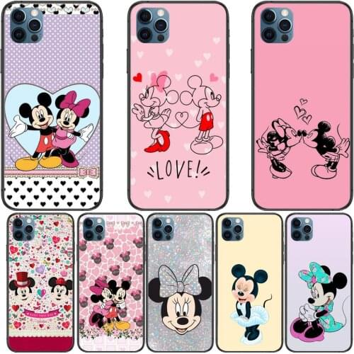 All Minnie Mouse Anime Phone Cases cover For iphone 11 Pro Max case 12 8 7 6 S XR PLUS X XS SE 2020 mini mobile cell shell fund