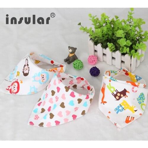 Baby Infants Bibs Newborn Scarf Boys Girls kids Feeding Smock Infant Towel Burp Cloths Lunch Bibs Saliva Cotton Towel