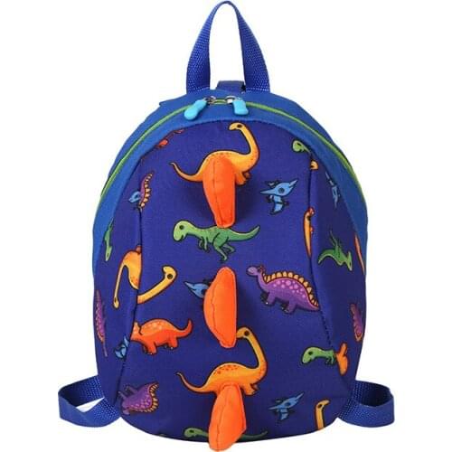 Kids Baby Safety Harness Backpack Leash Toddler Anti-lost Dinosaur Bag /NO