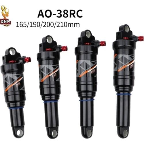 DNM AO-38RC wire/manual control mountain bike rear shock absorber rear suspension shock bike 165/190/200/210mm bicycle parts