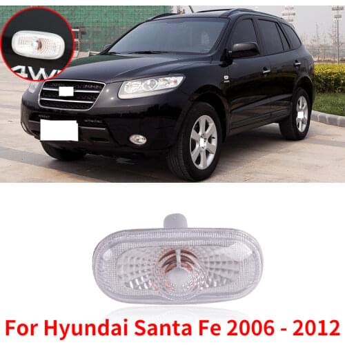 Kamshing For Hyundai Santa Fe SantaFe 2006 2007 2008 2009 2010 2011 2012 FENDER SIDE MARKER LIGHT Side Turn Signal Lamp Light