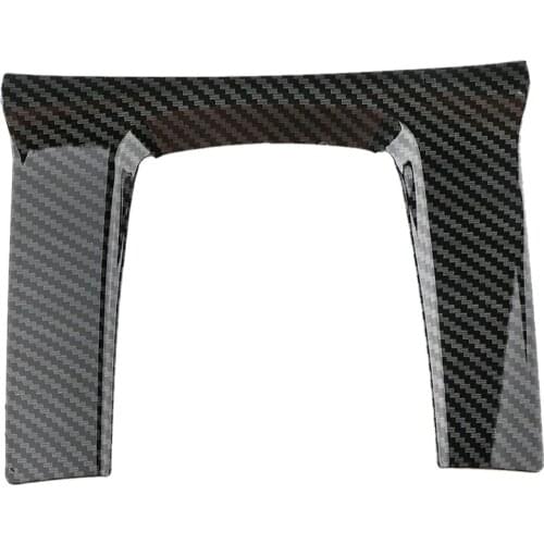 Carbon Fiberinner Style Gear Shift Frame Cover Trim for Honda Civic 2016-2019