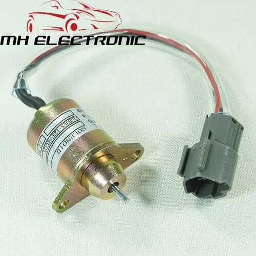 MH Electronic 12V Fuel Shutdown Diesel Shut Off Solenoid 1503ES-12S5SUC12S 1503ES12S5SUC12S 119233-77932 For Yanmar John Deere