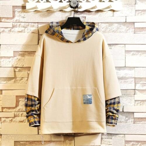 2020 AUTUMN Spring Fashion High Quality Men Hip Hop Punk Streetwear Long Sleeve Pullover Hoodies Sweatshirt Clothes