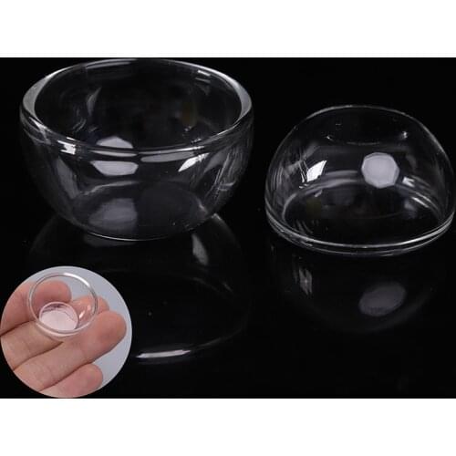 New Glass Fruit Bowl Salad Bowl Mini Soup Plate Kitchen Accessories 1:12 Dollhouse Miniature