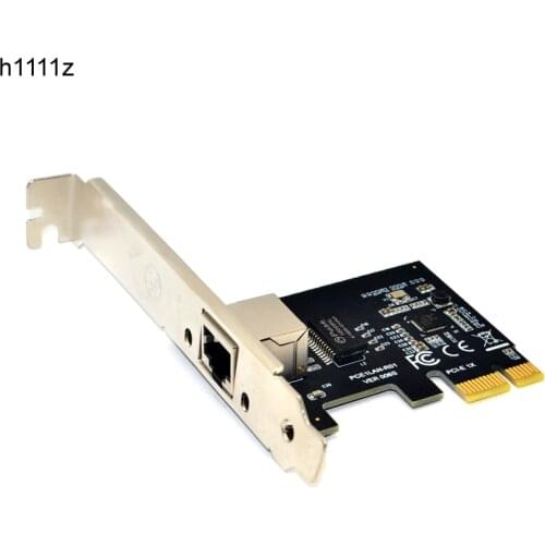 PCI Express PCI-E Network Card 1000Mbps Gigabit Ethernet 10/100/1000M RJ-45 LAN Adapter Converter Network Controller RTL8111F