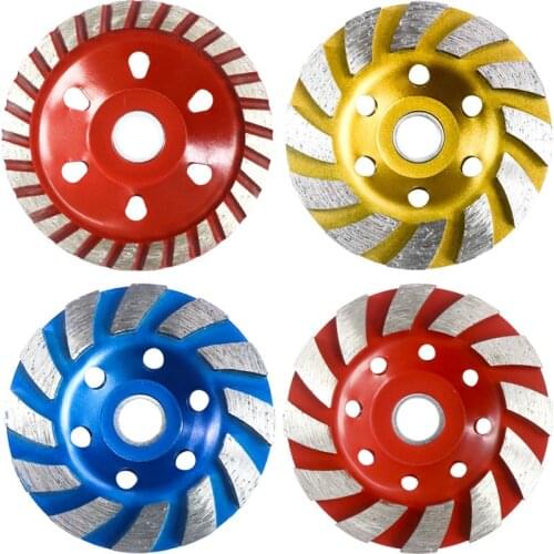 Thickened Diamond Bowl Grinding Disc Angle Grinder Floor Grinding Disc Concrete Bowl Grinding Polishing Grinding Wheel Tools