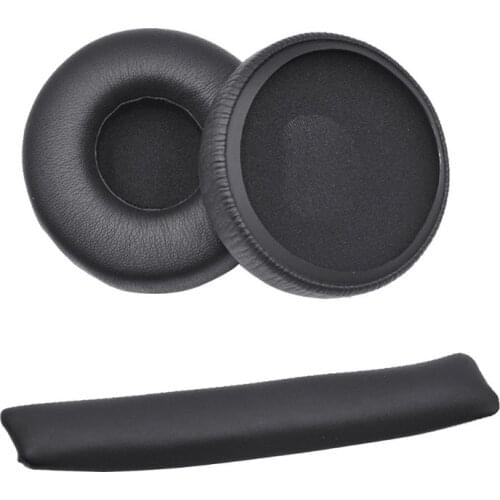 Replacement Leather Headband Cushion Ear Pads Cover for JBL Synchros E40BT E40 Bluetooth Headphones Accessories