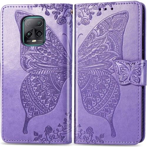 10 X Luxury Butterfly Case 10X Pro Cover PU Leather Wallet Phone Case for for Huawei Honor X10 Pro Fitted Case