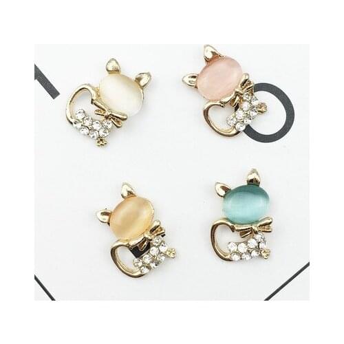 20pcs/lot Diy creative accessories rhinestone buttons diamond flat back embellishments cellphone decoration