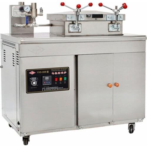 380v 50hz 3 Phaes 30L 12kw Vertical Electric Chicken Deep Duck Pressure Fryer Machine