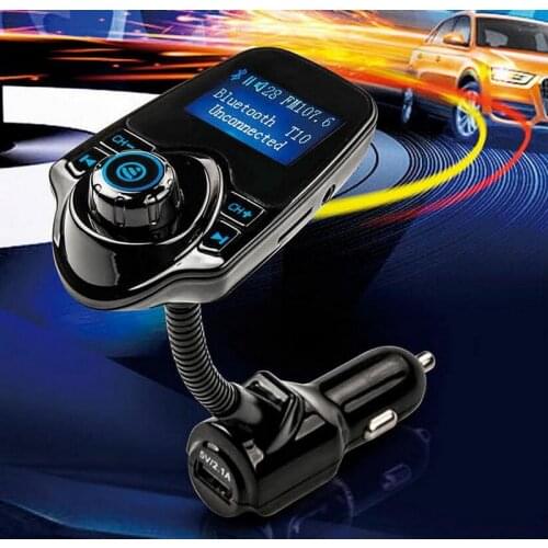 New Bluetooth CarKit Bluetooth FM Transmitter MP3 Player Car Kit Charger For Smart Phone Handsfree