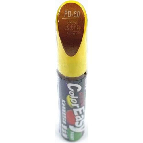 Car scratch repair pen, auto paint pen FD-50 for FORD ecosport,kuga, focus,s-max,fiesta ,car painting pen