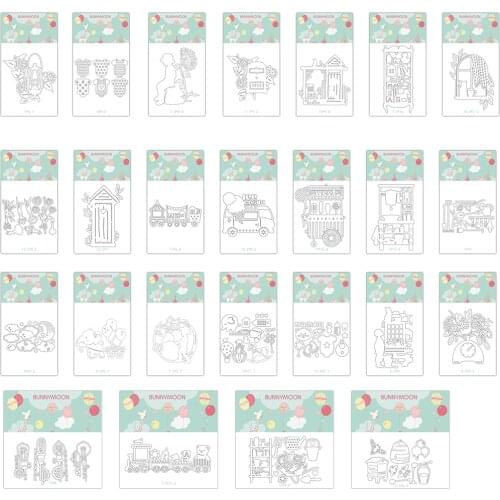 CH New Arrival Presell Cute Metal Cutting Dies Stencils for DIY Scrapbooking/photo Album stamps Decorative Embossing DIY Paper