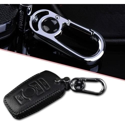 Key Case Car Key Bag Cover For BMW 1 2 3 5 7 SERIES X1 X3 X4 X5 X6 E46 E53 F30 F31 F10 F20 F30 GT Smart Key Luxury Genuine