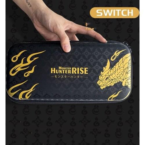 Monster Hunter Rise Case Bag For nintendo switch console cover carrying travel pouch protection for NS switch game console