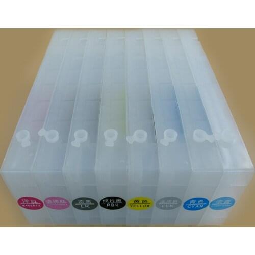 DGYCJLFP T6061-T6067 T6069 300ml 8colors/set Refillable Ink Cartridge with chip For Epson 4880 printer