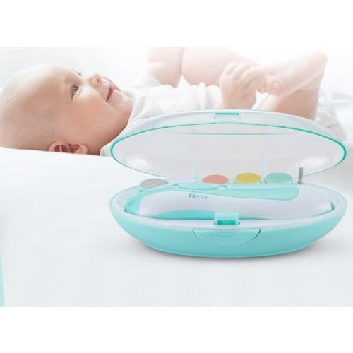 Electric Baby Nail Trimmer Kids Scissors Infant Nail Care Safe Nail Clipper Newborns Baby Care Kit