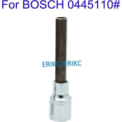 ERIKC CRT181 Common Rail Injector 0445110# Valve Tension Nut Dismantling Tools Diesel Injector Spare Parts Equipment E1024041