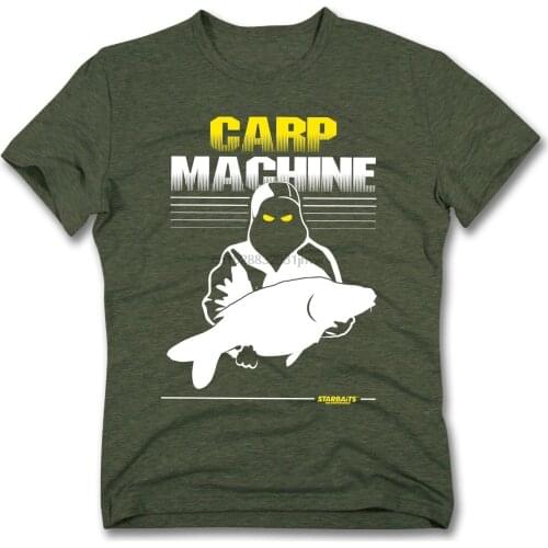 Carp Machine Carp Fisher T Shirt All Sizescool Casual Pride T Shirt Men Unisex New Fashion Tshirt Loose Size Top Ajax