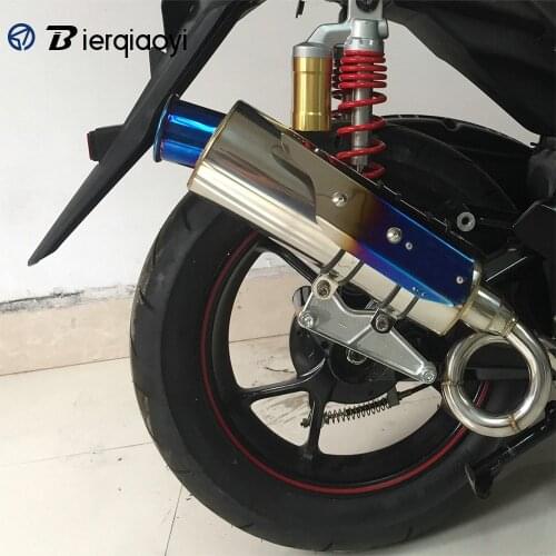 Stainless Steel NMAX155 Muffler Exhaust Pipe Motorcycle For Yamaha NMAX 155 N-MAX Scooter DB Killer Muffler Exhaust Escape Pipe
