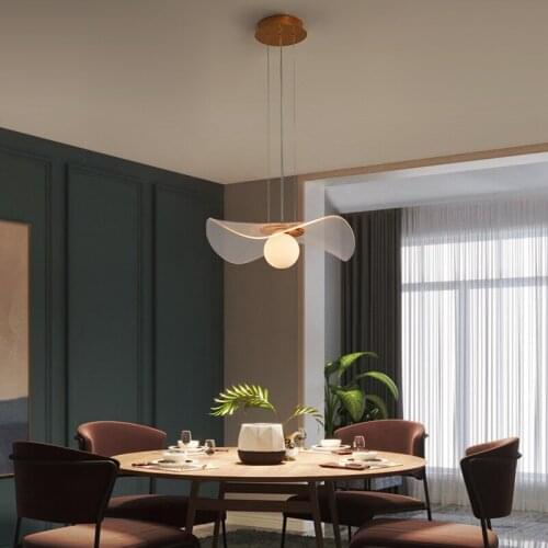 Fan Shape Art Lamp for Pendant Lights Chandelier Modern Decorative Led Lamps Living Room Lobby Hotel Light Fixtures