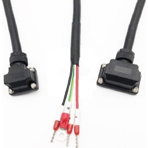 Panasonic servo motor Motor cable(without brake) for A6 series MFMCA0**0WFD MFMCA0**0WGD MFMCA0030WFD MFMCA0030WGD