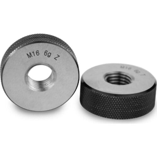VOKET Thread Ring Fine Metric Gauge/plug Gauge Smooth Plug Gauge (1*plug gauge and 1*ring gauge M14-M33) M14*0.75 6g T Z