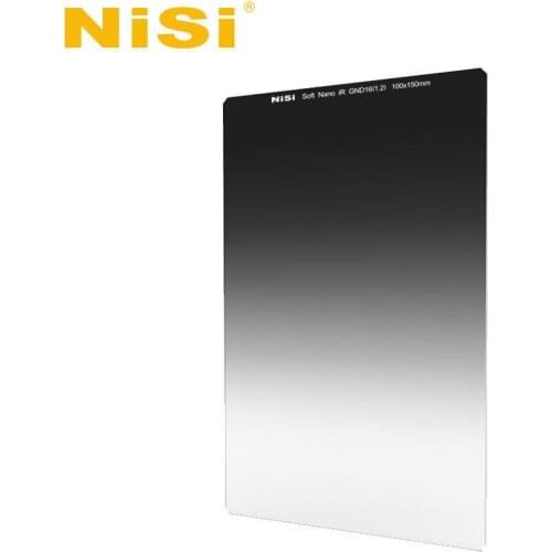 Nisi 100x150mm NANO MC IR GND4(0.6) GND8(0.9) GND16(1.2) GND32(1.5) Soft Graduated Neutral Density 100mm Optical Glass Filter