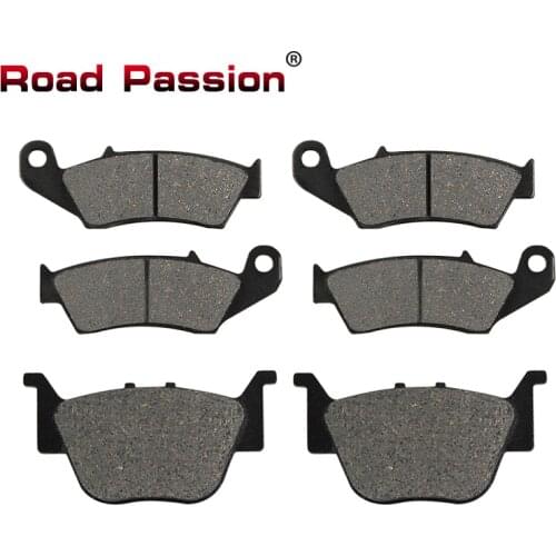 Road Passion Motorcycle Front and Rear Brake Pads for HONDA TRX450 TRX 450 TRX450R TRX450ER 2004-2009 2010-2014