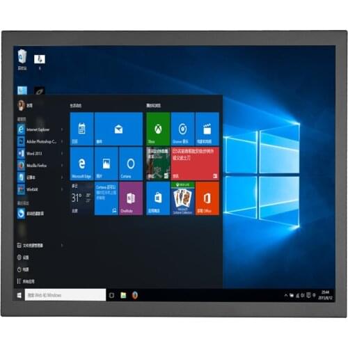 Industrial Metal Shell Capacitive Touch Monitor 15 Inch 1024*768 With AV BNC VGA HDMI USB Interface