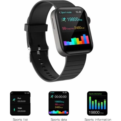 P40 smart watch sport bracelet 1.65 inch IPS waterproof watch Bluetooth hands-free call MTK2502C for Android IOS PK T500 W54 W26