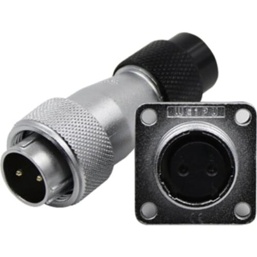 WEIPU WS16 2pin 3pin 4pin 5pin 7pin 9pin 10pin Automotive Screw Install Electricity Waterproof Connector Male Plug Female Socket