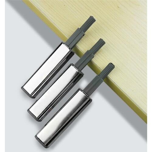 50pcs Adjustable Cabinet Door Rebounder Buffer Stainless steel Door Closer for Drawer Cabinet Push To Open Furniture