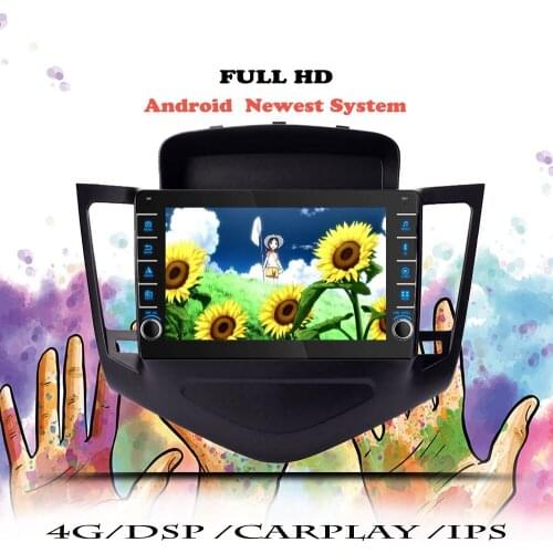 Android Car Radio Multimedia Player For Chevrolet Cruze J300 2008 2009 2010 2011 2012 2013 2014 Navigation GPS DVD Tape Recorder