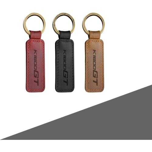Motorcycle Cowhide Keychain Key Ring Case for BMW Motorrad K1600 K1600GT