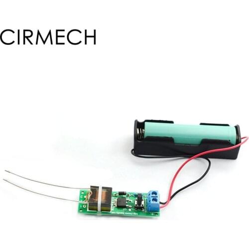 CIRMECH High Voltage Generator Arc Ignition DIY Kit Arc Cigarette Igniter Kit Suite High Voltage Module DC3V 5V Lighter