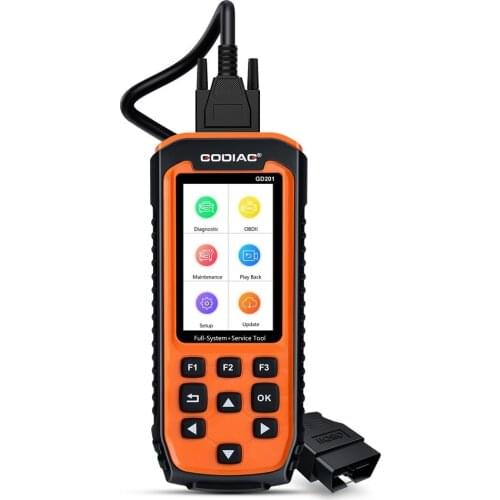 GODIAG GD201 Professional OBDII All-makes Full System Diagnostic Tool with 29 Service Reset Functions