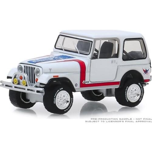 GreenLight 1:64 1981 Jeep CJ-7 Custom Alloy model car Metal toys for childen kids diecast gift
