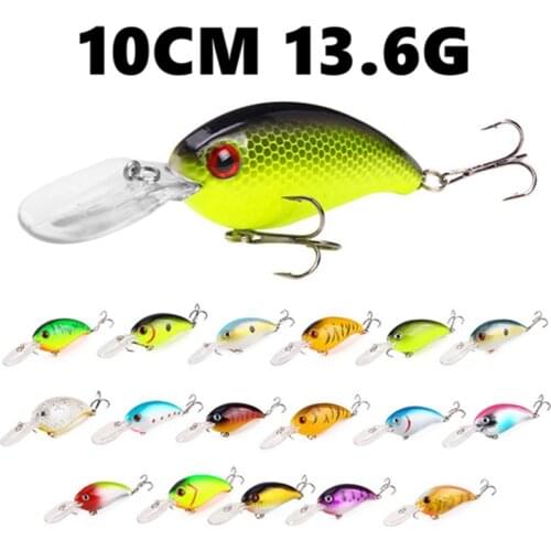 Artificial Hard Bait Bass Pike Swimbait Carp Fishing tackle 10CM13.6G Wobblers Fishing Lure Hard Bait Road Sub Bait Bionic Lure