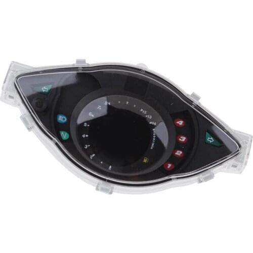 Motorbike Multifunction Odometer Speedometer Tachometer Fuel Gauge Indicator