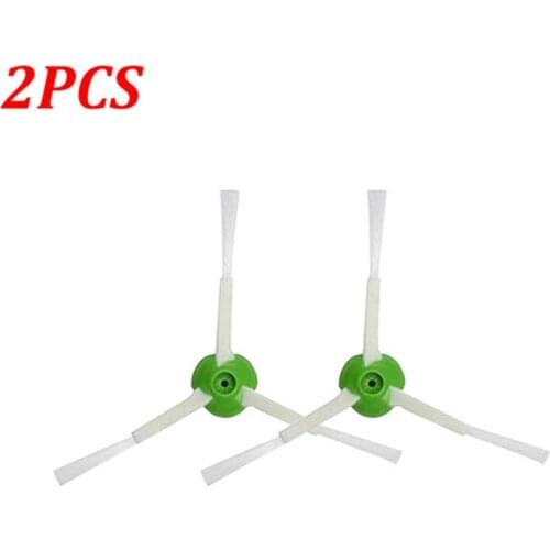 2PCS Washable Side Brush Accessroies for iRobot Roomba i7 i7+ E5 E6 Series i 7+ E 5 E 6 Robot Vacuum Cleaner Kits Replacements