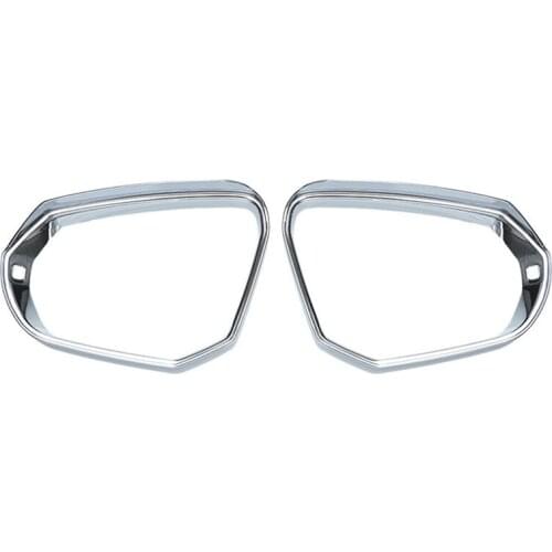 NEW-for Q3 2019 2020 2021 Car Side Rearview Mirror Rain Eyebrow Sunny Visor Cover Trim Decorative Frame Exterior Accessories