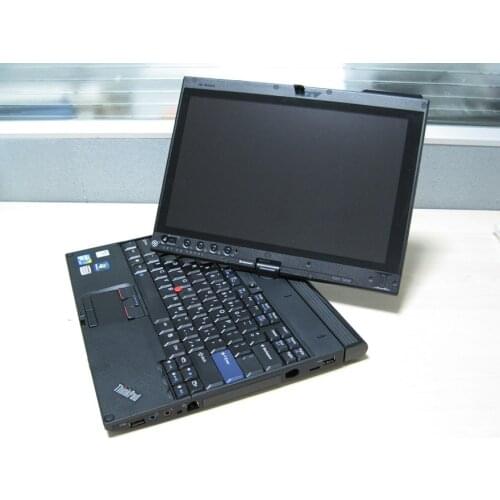 2021 Used Laptop Computer thinkpad lenovo x201t i7 4g/8g Touch Screen Car Diagnostic with SSD for Mb Star C4 c5 Icom a2 a3 NEXT