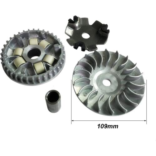Motorcycle Front Drive Clutch Variator Drive Face Assembly for Haojue Suzuki Star HJ100 HJ100T-2/3/7 100cc Engine Spare Parts